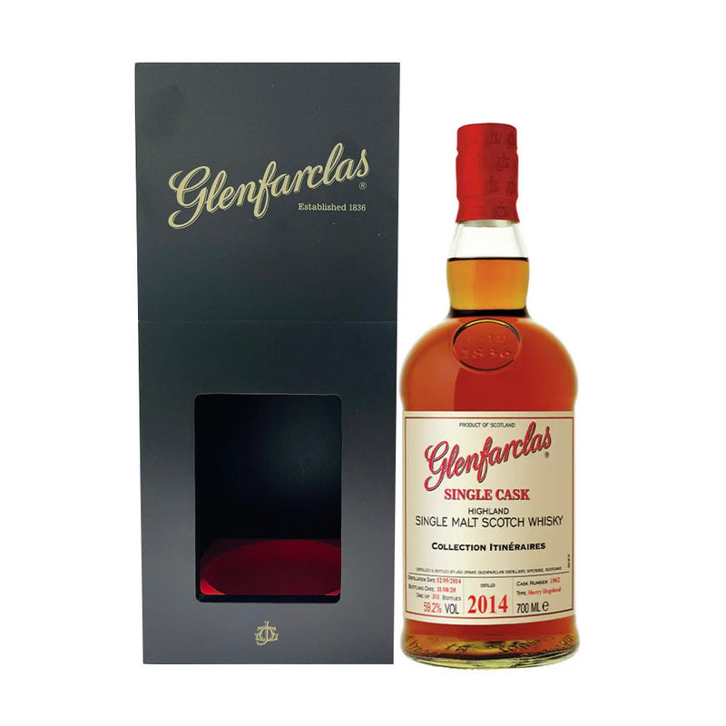 Glenfarclas 11 Year Old 2014 Sherry Hogshead #1962 LMDW Itineraires Speyside Single Malt Scotch Whisky ABV 59.2% 700ml