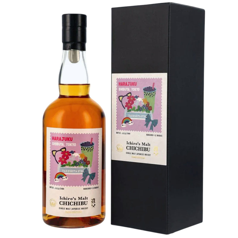 Chichibu Paris Edition 2025 Harajuku Single Malt Japanese Whisky ABV 50.5% 700ml