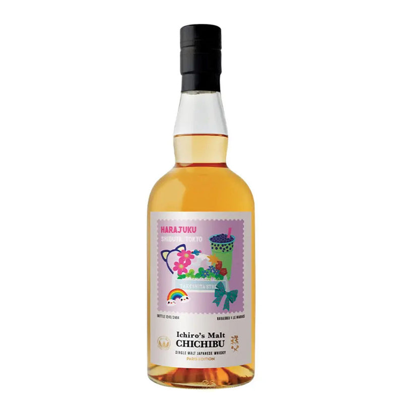 Chichibu Paris Edition 2025 Harajuku Single Malt Japanese Whisky ABV 50.5% 700ml