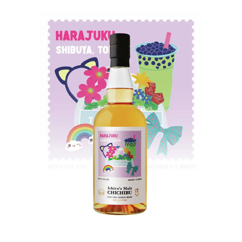 Chichibu Paris Edition 2025 Harajuku Single Malt Japanese Whisky ABV 50.5% 700ml