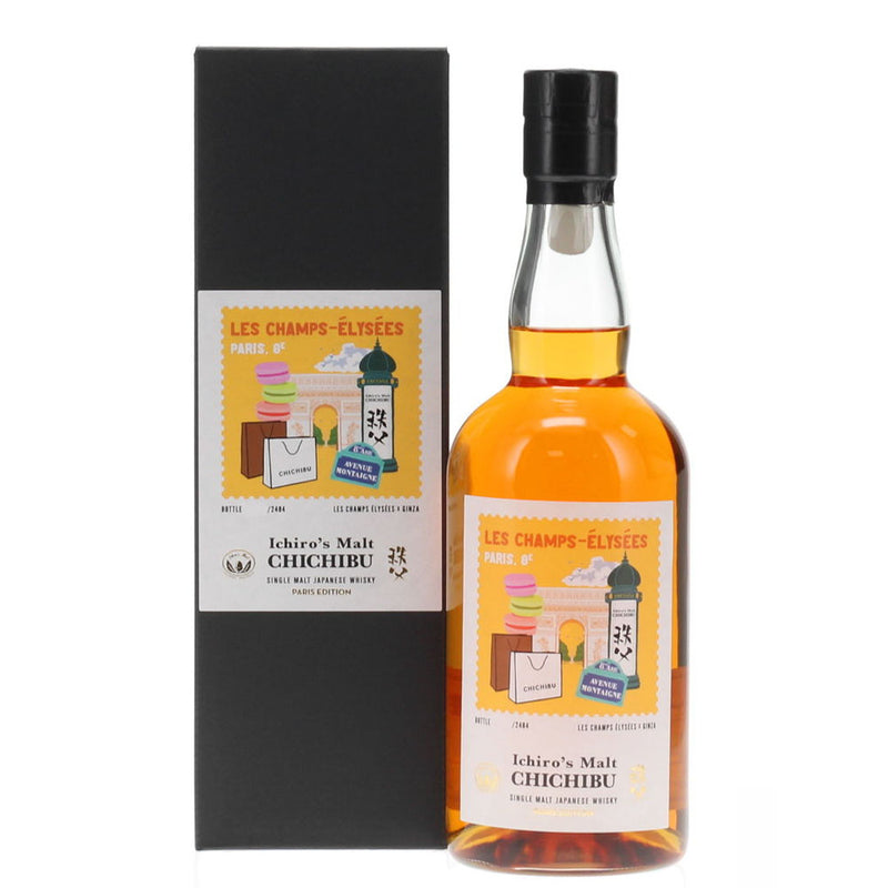 Chichibu Paris Edition 2025 Les Champs Élysées Single Malt Japanese Whisky ABV 50.5% 700ml