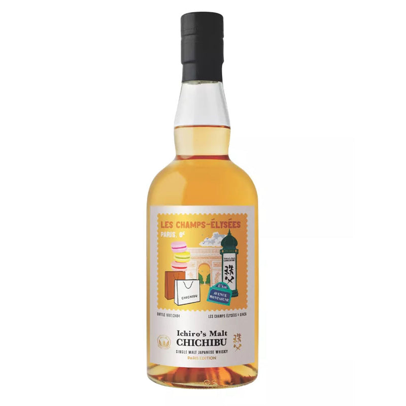 Chichibu Paris Edition 2025 Les Champs Élysées Single Malt Japanese Whisky ABV 50.5% 700ml