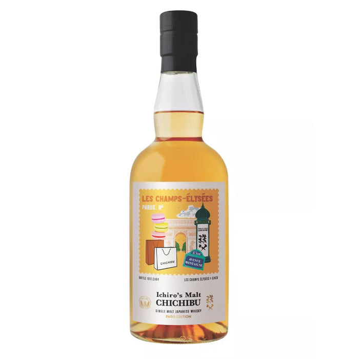 Chichibu Paris Edition 2025 Les Champs Élysées Single Malt Japanese Whisky ABV 50.5% 700ml
