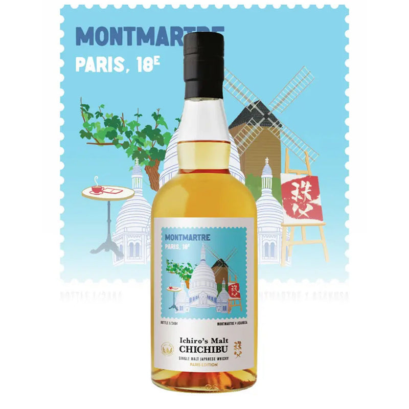 Chichibu Paris Edition 2025 Montmartre Single Malt Japanese Whisky ABV 50.5% 700ml