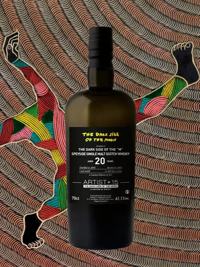 The Dark Side of the M (Macallan) 20 Year Old 2005 Artist #15 Cask 44H Speyside Single Malt Scotch Whisky ABV 61.1% 700ml