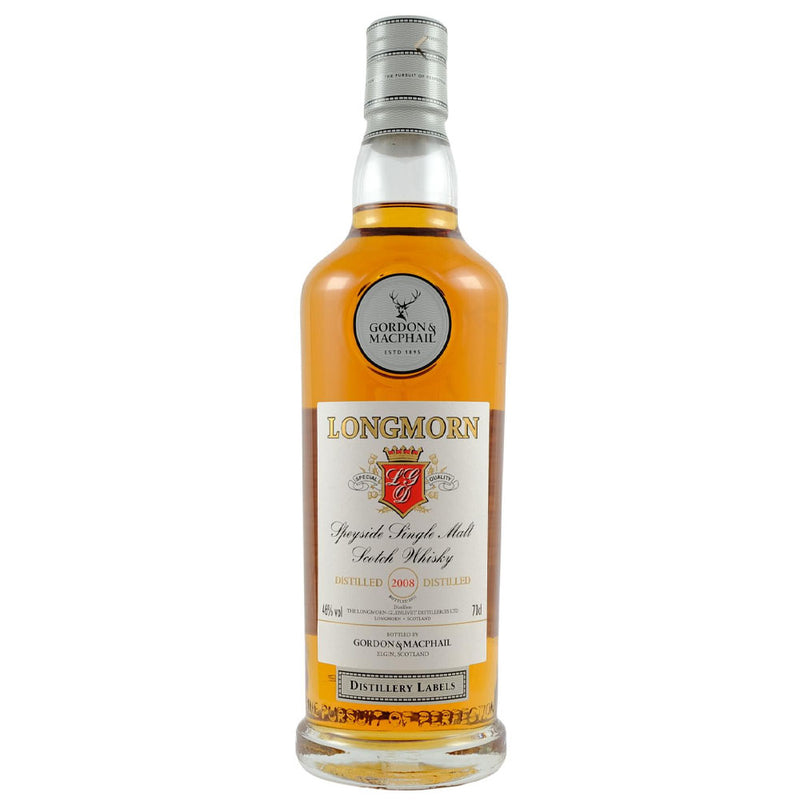 Longmorn 2008 (bottled 2022) - Distillery Labels Gordon & MacPhail Single Malt Scotch Whisky ABV 46% 700ml