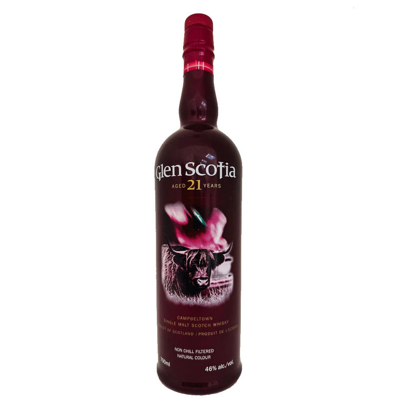 Glen Scotia 21 Years (Old Bottle) Campbeltown Single Malt Scotch Whisky 46% 700ml