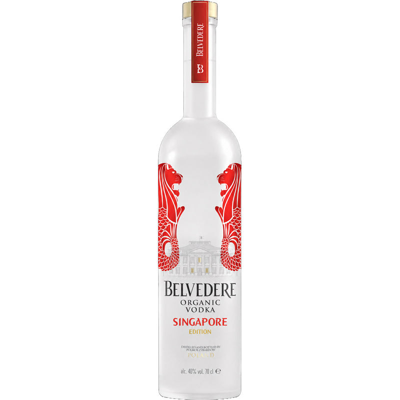 Belvedere Organic Vodka Singapore Edition 700ml