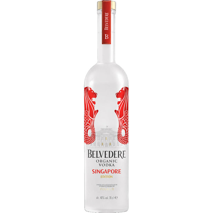 Belvedere Organic Vodka Singapore Edition 700ml
