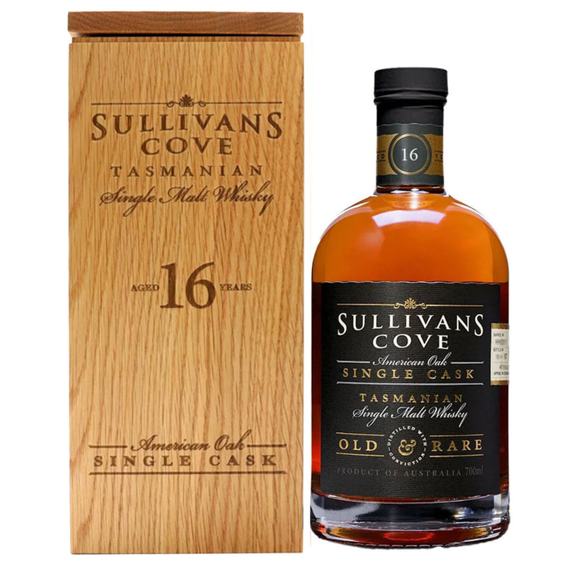 Sullivans Cove Old & Rare 16 Year Old American Oak (First fill) Single Cask #TD0247 ABV 47.6% Single Malt Whisky 700ml (TD0247)