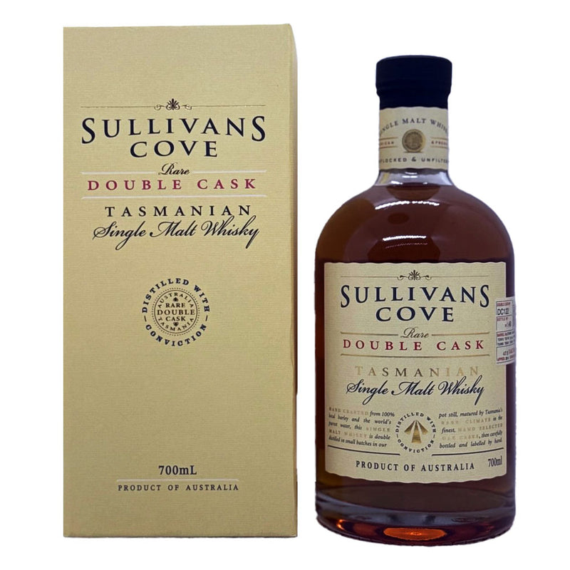 Sullivans Cove Double Cask DC122 Tasmanian Single Malt Whisky ABV 47.8% 700ml