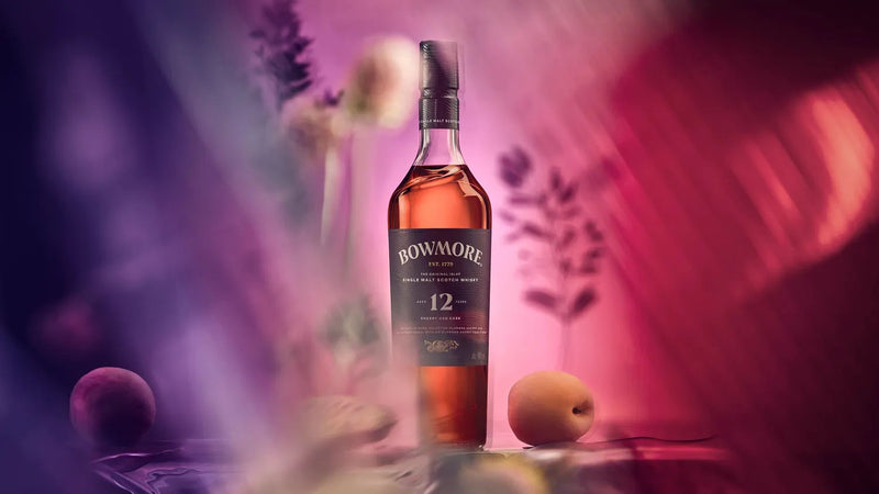 Bundle of 3 Bottles Bowmore 12 Year Sherry Oak Cask ABV 40% 700ml with Box