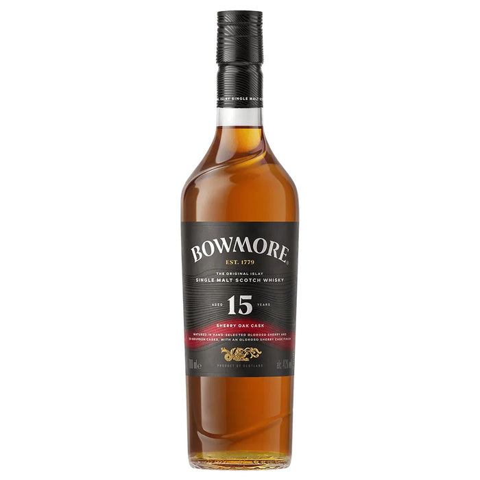 Bowmore 15 Year Sherry Oak Cask ABV 43% 700ml with Box