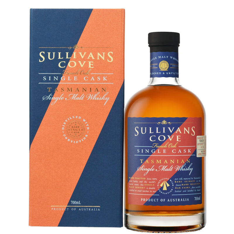 Sullivans Cove Single Cask French Oak #TD0374 ABV 46.3% 700ml