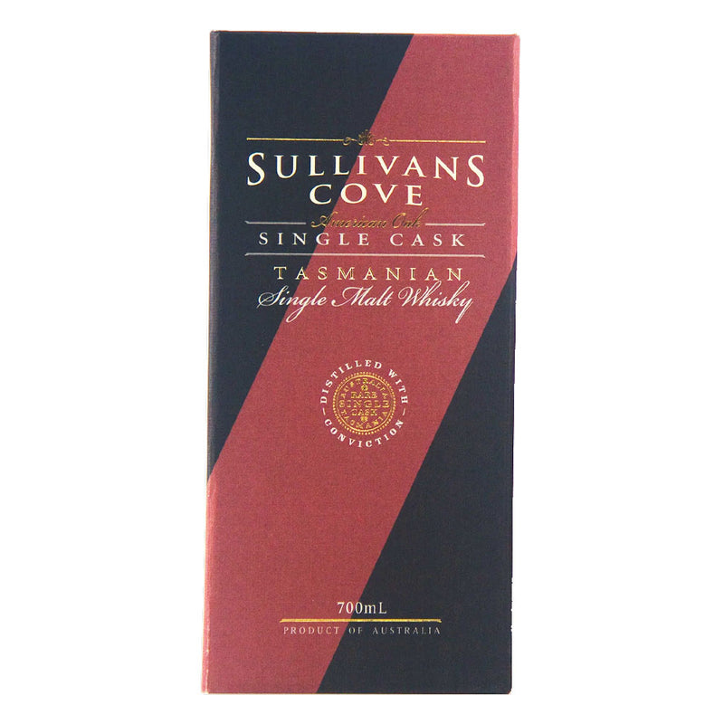 Sullivans Cove Second-fill American Oak Cask #TD0394 Tasmanian Single Malt Whisky ABV 47.4% 700ml