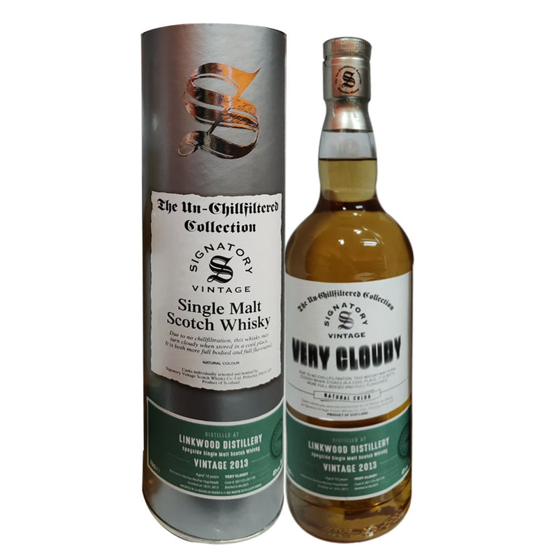 Linkwood 10 Years 2013 Very Cloudy Signatory Vintage ABV 40% 700ml