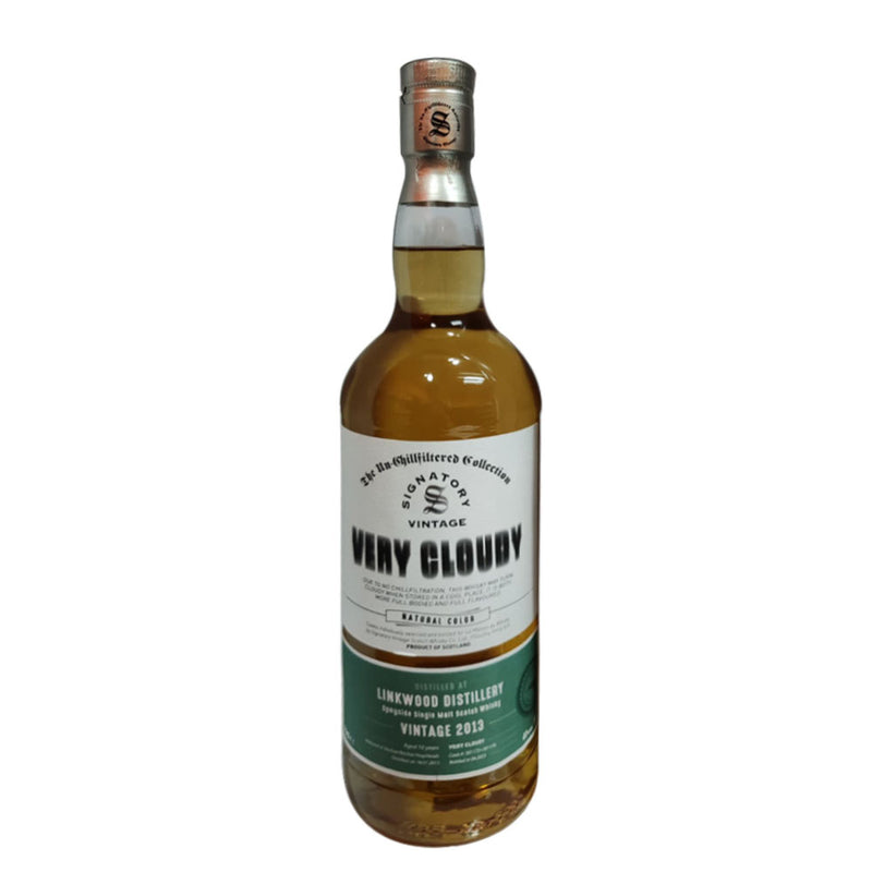 Linkwood 10 Years 2013 Very Cloudy Signatory Vintage ABV 40% 700ml