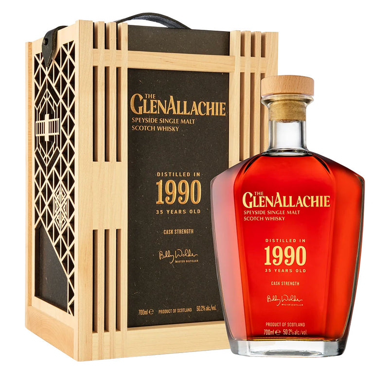 The GlenAllachie 1990 / 35 Year Old Cask Strength ABV 50.2% 700ml