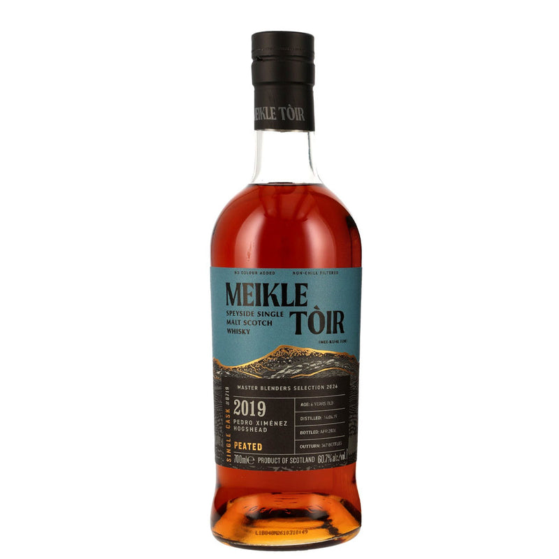 Meikle Toir 6 Years 2019/2026 Peated PX Sherry #8719 ABV 60.7% 700ml