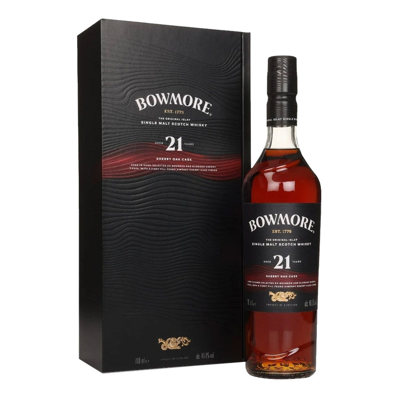 Bowmore 21 Year Old Sherry Oak Cask ABV 46.8% 700ml