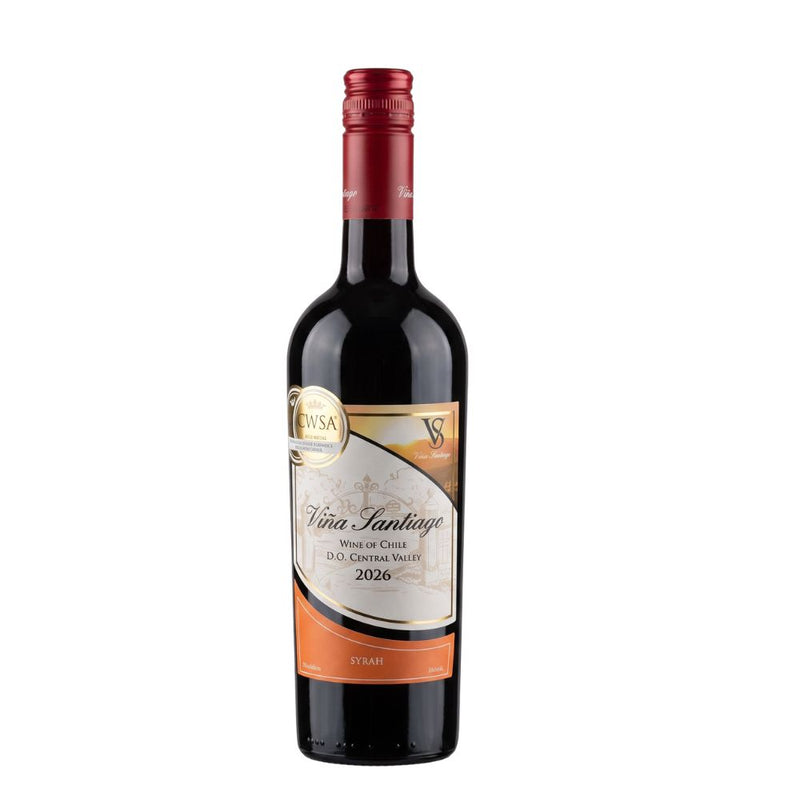 Vina Santiago Chilean Syrah Red Wine 750ml