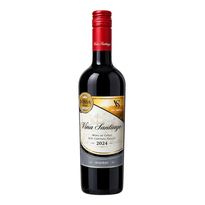 Vina Santiago Chilean Malbec Red Wine 750ml