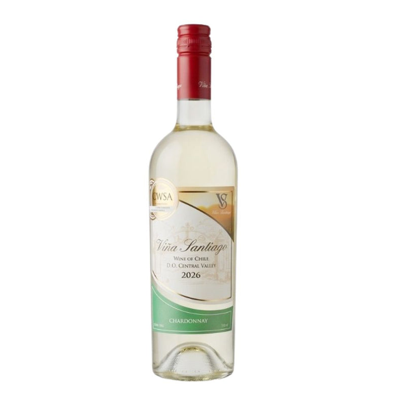 Vina Santiago Chilean Chardonnay White Wine 750ml