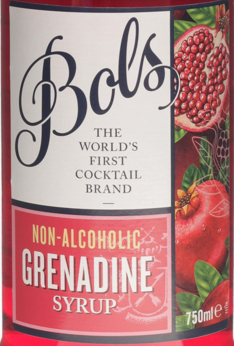 Bundle of 3 Bottles Bols Grenadine Syrup 750 ML