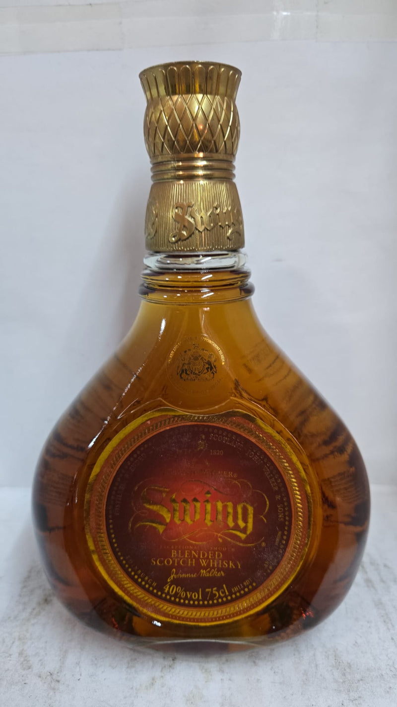 (Clearance) Bundle of 3 Bottles Johnnie Walker Swing Scotch Whisky 75cl (Vintage Bottle - Label may not be perfect)