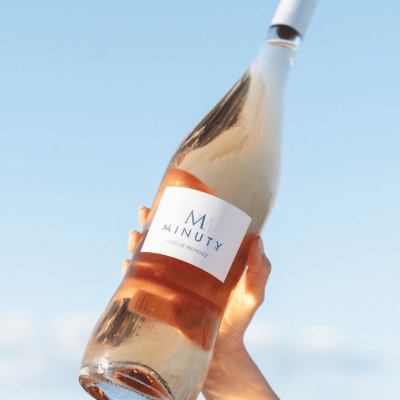 Bundle of 3 Bottles Minuty M Rose Wine 750ml ABV 13%