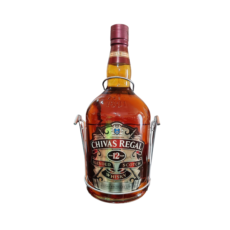 Chivas Regal 12 Year Old Blended Scotch Whisky with Cradle 4.5L 40% ABV