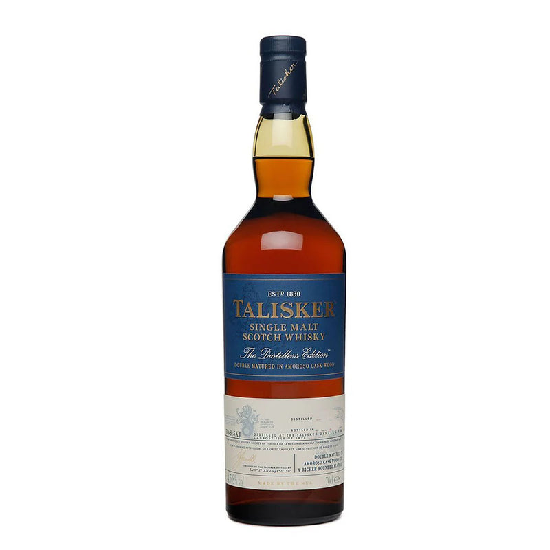 Talisker Distillers Edition Island Single Malt Scotch Whisky ABV 45.8% 700ml- No Box (Please check with us first if you need a specific batch, Thank you)