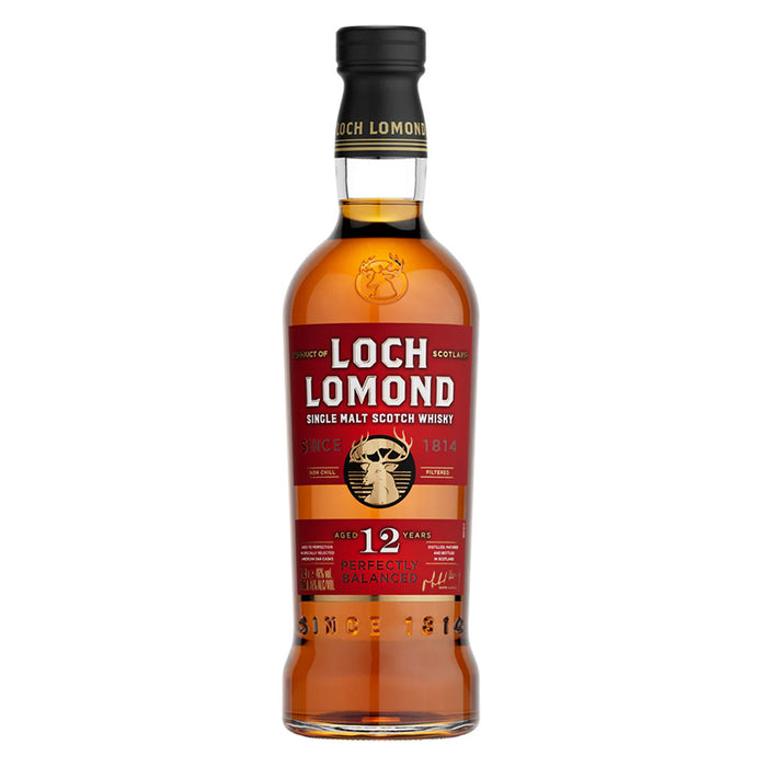 Loch Lomond 12 Year Old Single Malt Scotch Whisky ABV 46% 700ml With Gift Box