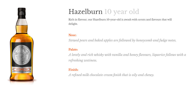 Hazelburn 10 Years Old ABV 46% 700ml by Springbank Distillery