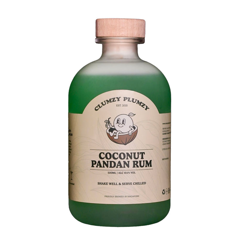 (MAF Sale) Clumzy Plumzy Coconut Pandan Rum ABV 19.1% 500ml