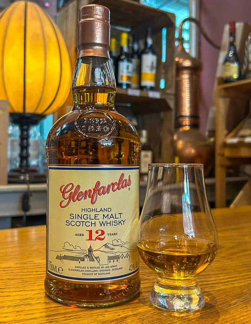 Glenfarclas 12 Year Old Highland Single Malt Scotch Whisky ABV 43% 100cl (No Box)