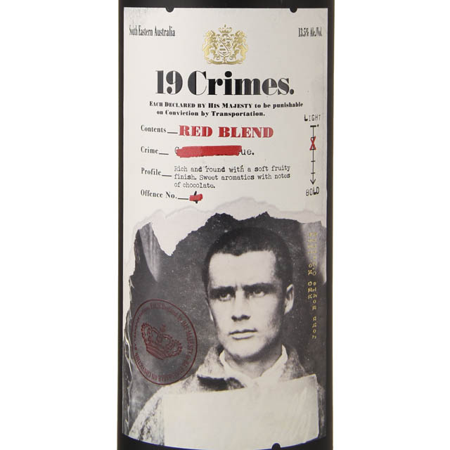 19 Crimes Red Blend 75cl
