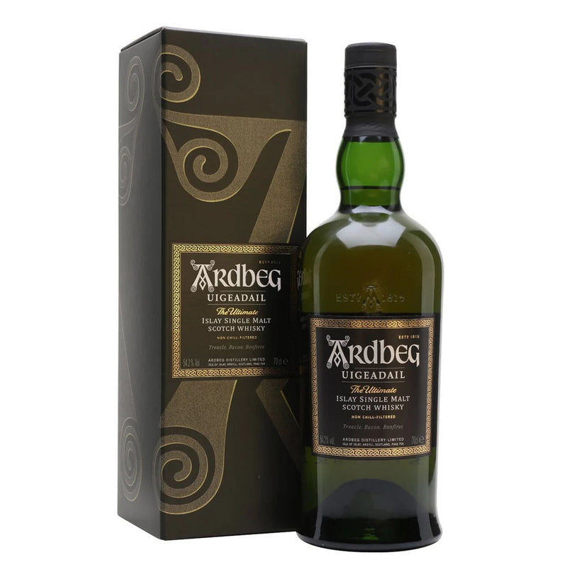 Ardbeg Uigeadail Islay Single Malt Scotch Whisky ABV 54.2% 70cl with Gift Box