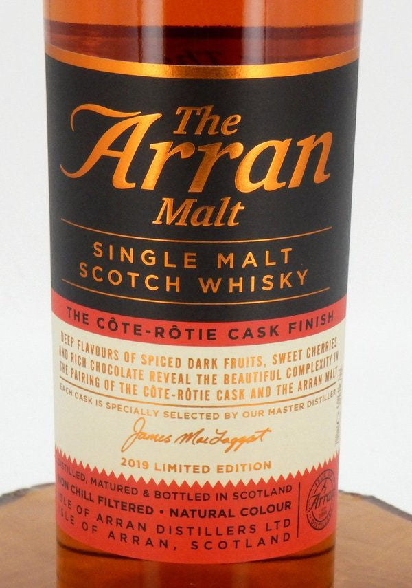 The Arran Cote Rotie Cask Finish Single Malt Scotch Whisky ABV 50% 70cl (No Box)