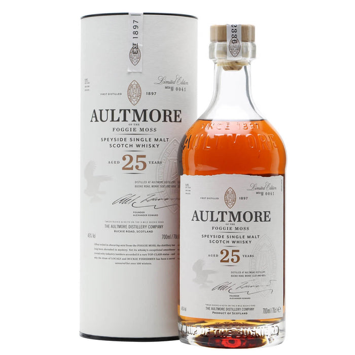 Aultmore 25 Year Old Speyside Single Malt Scotch Whisky 70cl With Gift Box