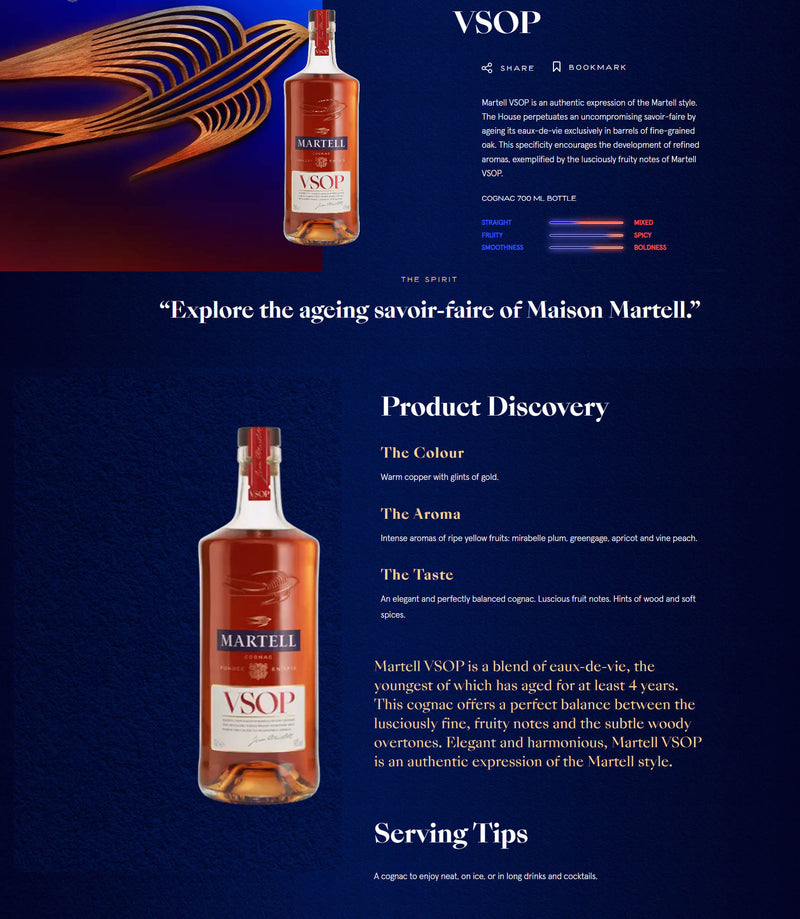 (WCD Sale) Martell VSOP Cognac 700ml (No Box)