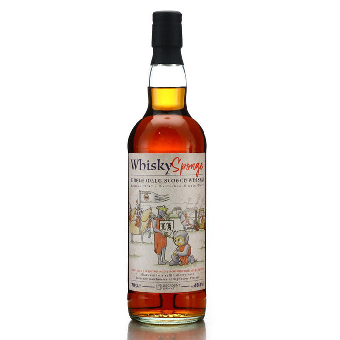 Ballechin 2003 18 Year Old Whisky Sponge Edition No.47 Refill Sherry Butt Highland Single Malt Scotch Whisky ABV 48.5% 70cl/700ml (Pre-Order 7 Days)