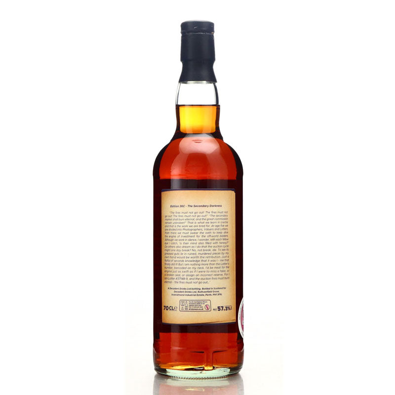 Ballechin 2005 15 Year Old Whisky Sponge Edition No.36C Second Fill Sherry Hogshead Highland Single Malt Scotch Whisky ABV 57.3% 70cl/700ml (Pre-Order 7 Days)