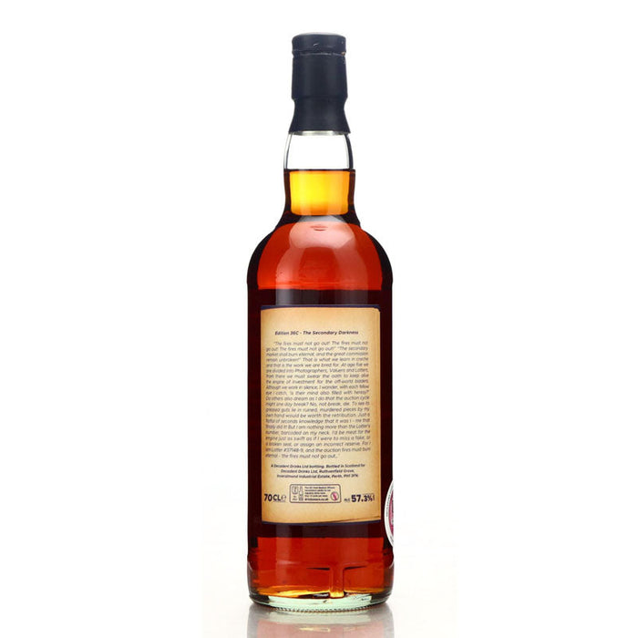 Ballechin 2005 15 Year Old Whisky Sponge Edition No.36C Second Fill Sherry Hogshead Highland Single Malt Scotch Whisky ABV 57.3% 70cl/700ml (Pre-Order 7 Days)