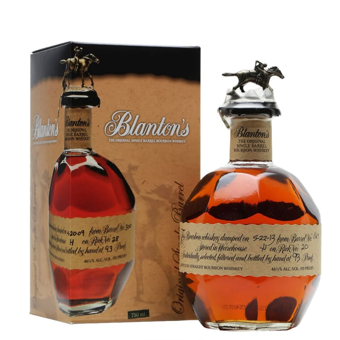 Blanton’s Original Single Barrel Kentucky Straight Bourbon Whiskey ABV 46.5% 70cl with Gift Box
