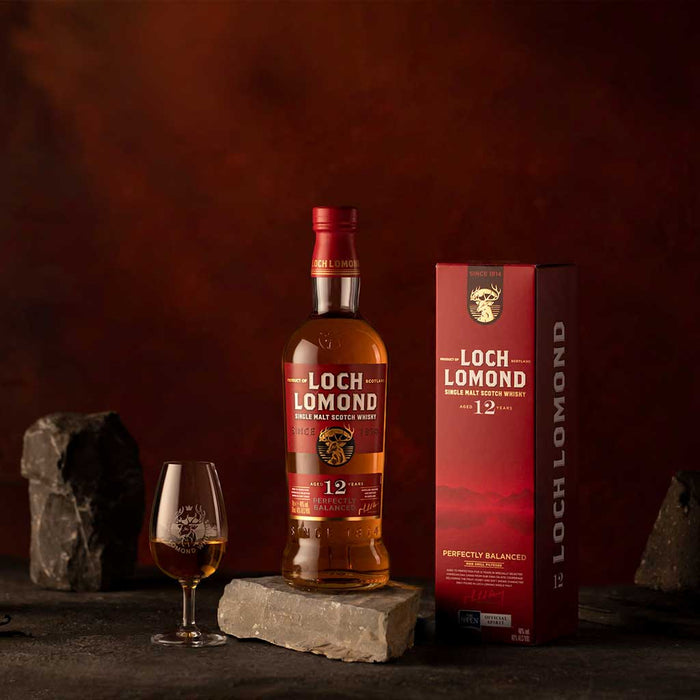 Loch Lomond 12 Year Old Single Malt Scotch Whisky ABV 46% 700ml With Gift Box