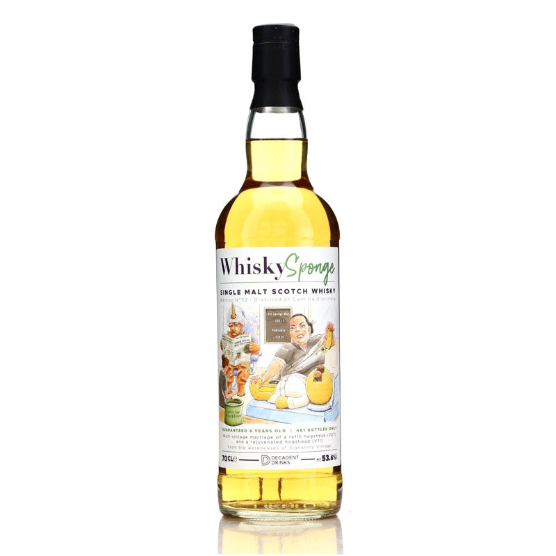 Caol Ila 9 Year Old Whisky Sponge Edition No.32 Islay Single Malt Scotch Whisky ABV 53.6% Vol 700ml / 70cl (Pre-Order 7 Days)