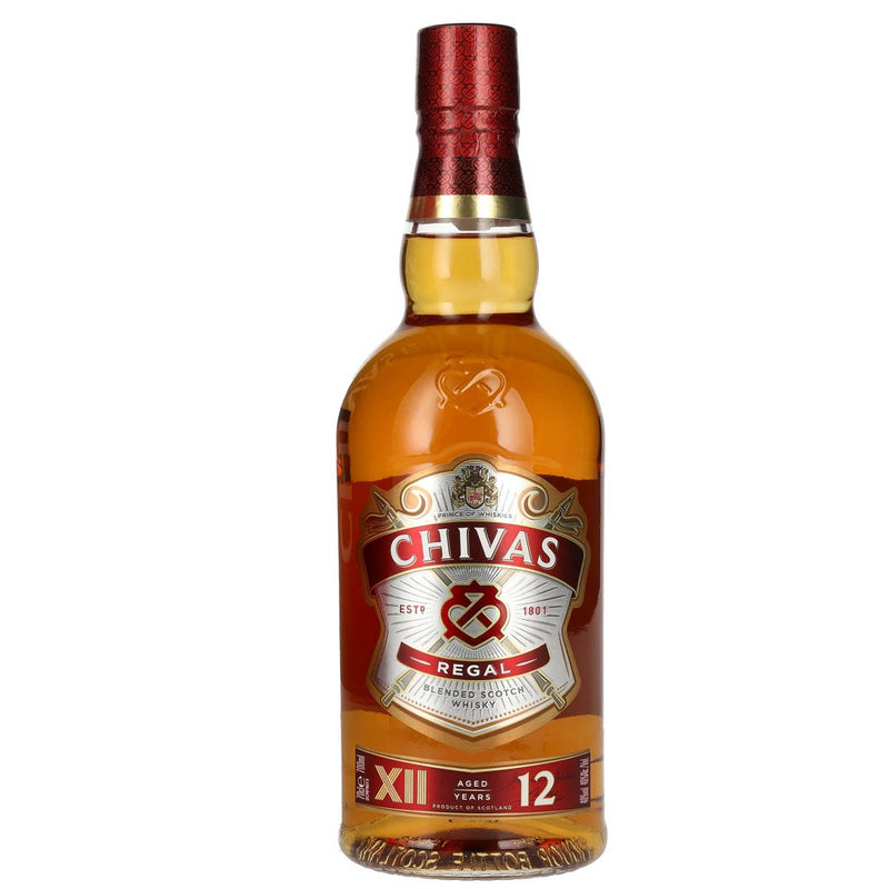 Chivas Regal 12 Year Old Blended Scotch Whisky ABV 40% 70cl (No Box)