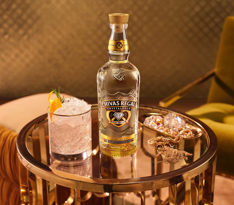 Chivas Regal CrystalGold Blended Scotch Whisky ABV 40% 1000ml (1 Litre)