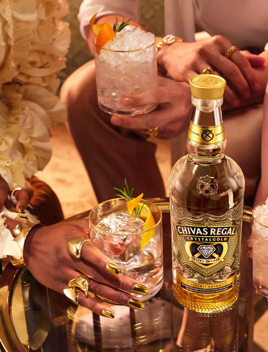 Chivas Regal CrystalGold Blended Scotch Whisky ABV 40% 1000ml (1 Litre)